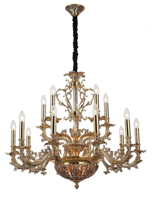 Люстра подвесная Lucia Tucci FIRENZE 1780.15.3 antique gold
