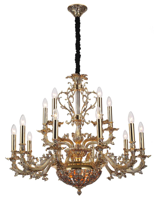 Люстра подвесная Lucia Tucci FIRENZE 1780.15.3 antique gold