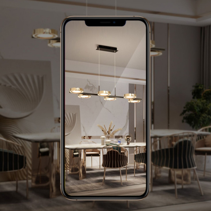 Подвесной светильник SELLIF LONG Brown ImperiumLoft