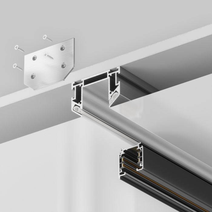 Профиль для монтажа Trinity в натяжной ПВХ потолок, 2м Maytoni TRA005MP-312S