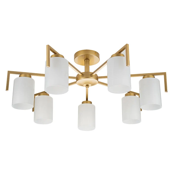 Потолочная люстра на штанге STYLE ESCADA 1142/7P Gold