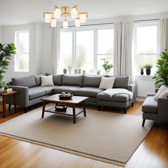 Потолочная люстра на штанге STYLE ESCADA 1142/7P Gold