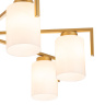 Потолочная люстра на штанге STYLE ESCADA 1142/7P Gold