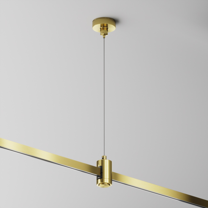 Подвес тросовый Hang одинарный Flarity латунь Maytoni TRA157SW-S1-BS