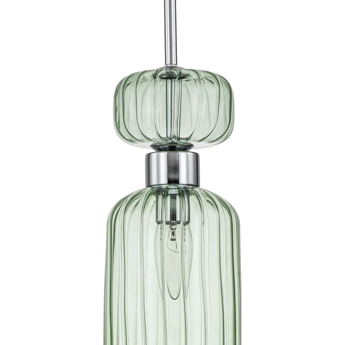 Подвесной светильник GLOSS ESCADA 1141/1S Chrome/Green