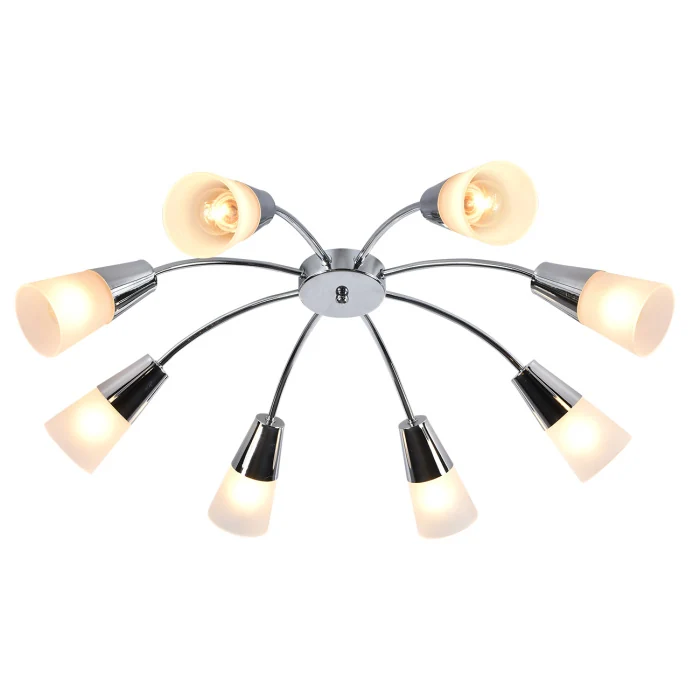 Потолочный светильник AQUILEGIA ESCADA 1100/8P Chrome