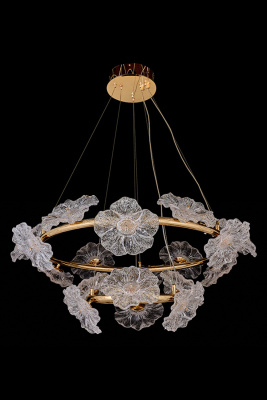 Подвесная люстра Leon Violetta LE3018/800Q-2K GD