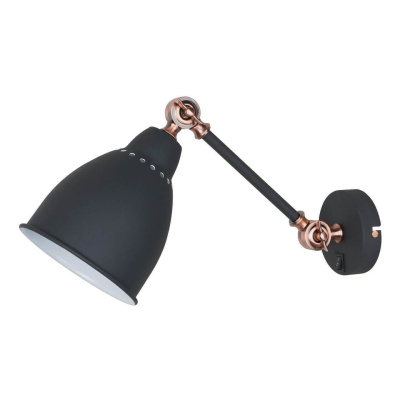 Настенный светильник Arte Lamp Braccio A2054AP-1BK