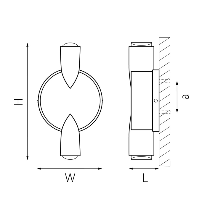 Светильник светодиодный уличный Dito Lightstar 380623