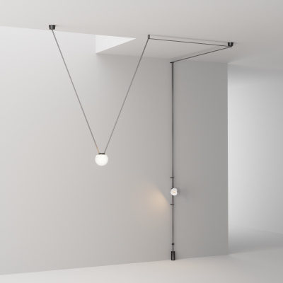 Комплект текстильной подвесной системы Maytoni TFC-Par-CW05-LG