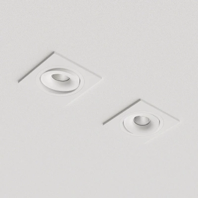 Встраиваемый поворотный светильник Ledron MJ1006 SQ White