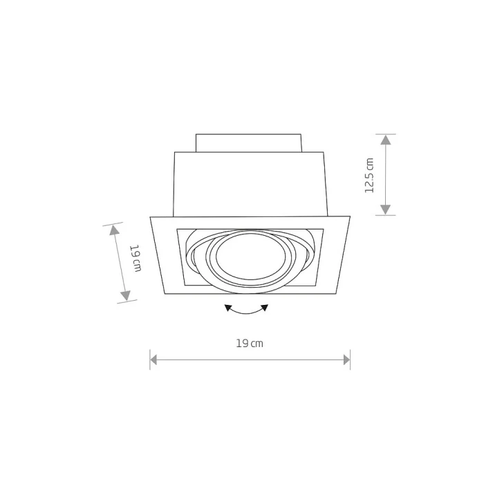 Встраиваемый светильник Nowodvorski Downlight 9571