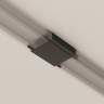 Коннектор питания прямой Radity черный Maytoni TRA084C-11B