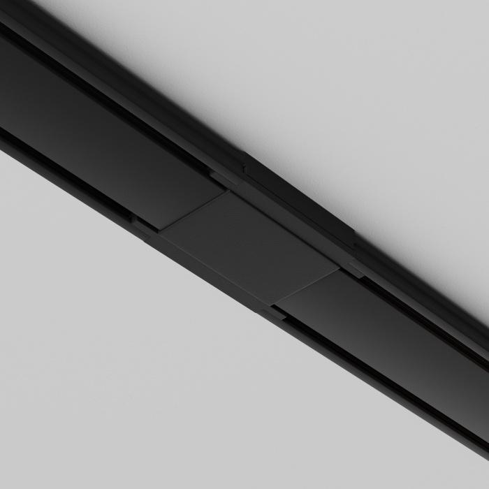 Коннектор питания прямой Radity черный Maytoni TRA084C-11B