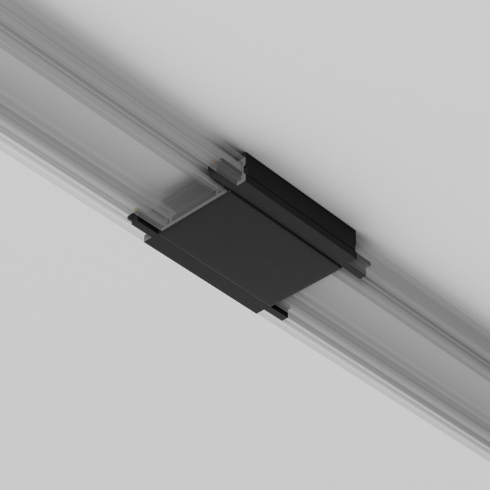 Коннектор питания прямой Radity черный Maytoni TRA084C-11B