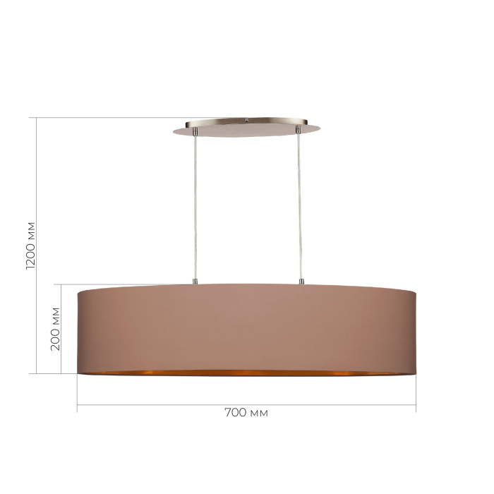 Подвесной светильник evoluce BRESCIA SLE300553-03