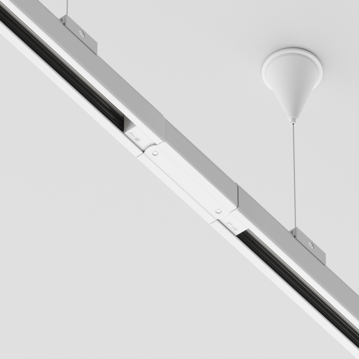 Коннектор прямой Trinity белый Maytoni TRA005C-31W