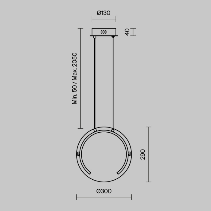 Подвесной светильник Freya Eclat FR6182PL-L14W1