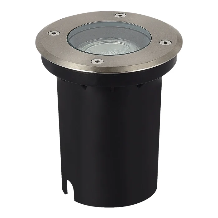 Встраиваемый уличный светильник ST-Luce стальной GU10 1*50W - SL9013.408.01