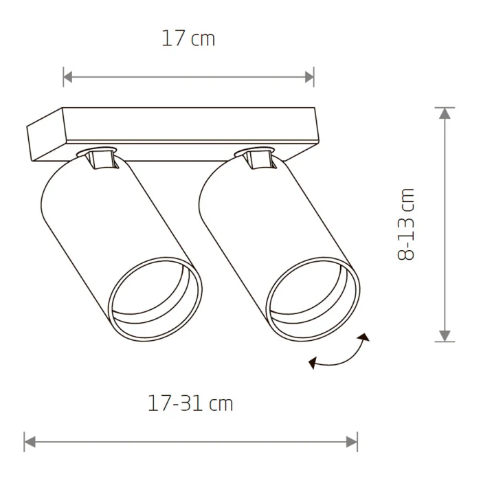 Накладной светильник спот Nowodvorski Mono White 7810