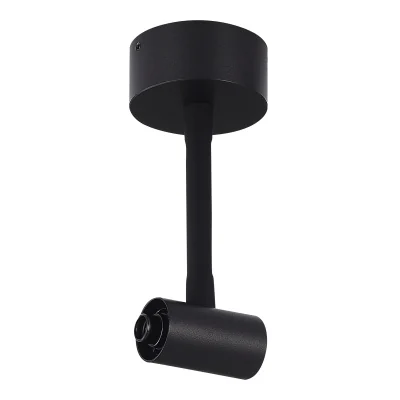 Потолочный токопроводящий соединитель сПодводомПитания ST-Luce Черный ST1602.429.00