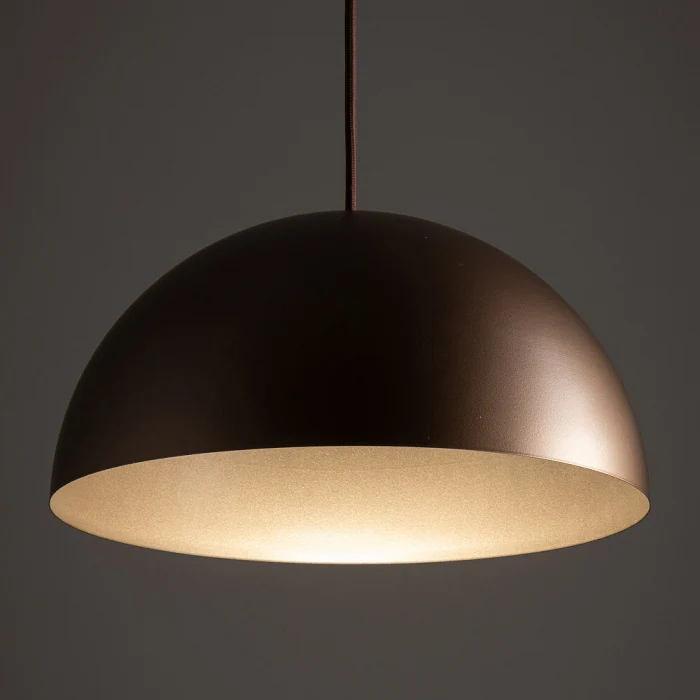 Подвесной светильник Nowodvorski Hemisphere Super S Satine Chocolate 10618