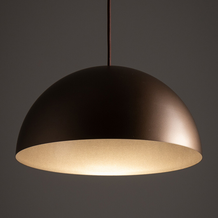 Подвесной светильник Nowodvorski Hemisphere Super S Satine Chocolate 10618