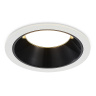 Светильник встраиваемый Черный LED 1*7W 3000K 630Lm Ra80 120° IP20 D85xH45 100-240V ST755.438.07