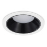 Светильник встраиваемый Черный LED 1*7W 3000K 630Lm Ra80 120° IP20 D85xH45 100-240V ST755.438.07