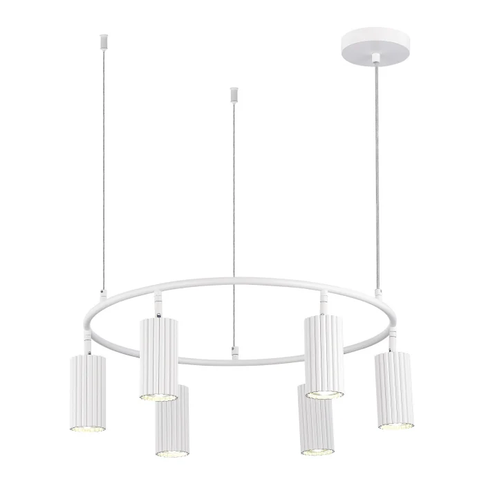 Светильник подвесной ST-Luce Белый/Белый GU10 6*5W 4000K SL1213.503.06