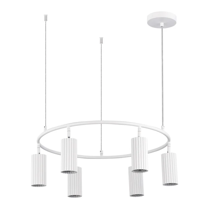 Светильник подвесной ST-Luce Белый/Белый GU10 6*5W 4000K SL1213.503.06
