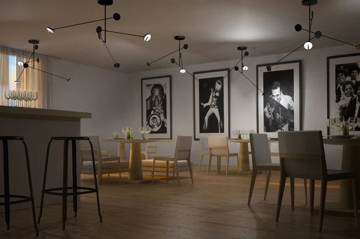 Люстра на штанге Leds C4 INVISIBLE Triple