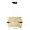 Светильник подвесной ST-Luce Черный/Бежевый, Черный E27 1*40W SL1354.413.01
