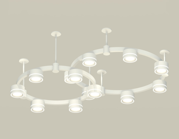 Комплект подвесного светильника Techno Ring с акрилом Ambrella light XR92211004