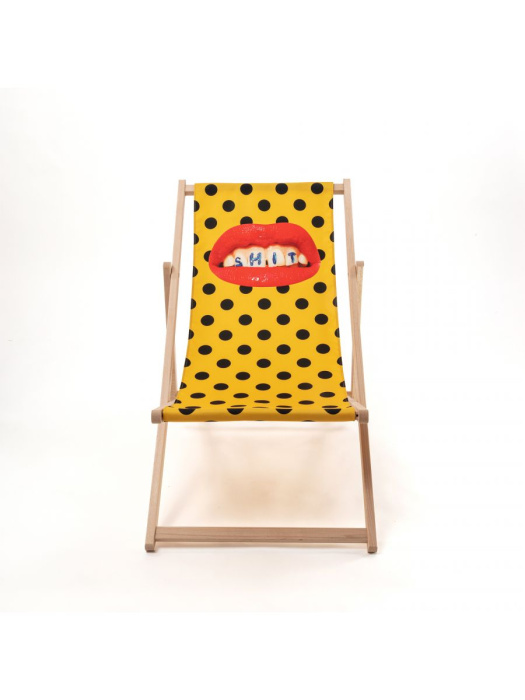 Шезлонг Seletti Toiletpaper Deckchair 16683
