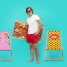 Шезлонг Seletti Toiletpaper Deckchair 16683