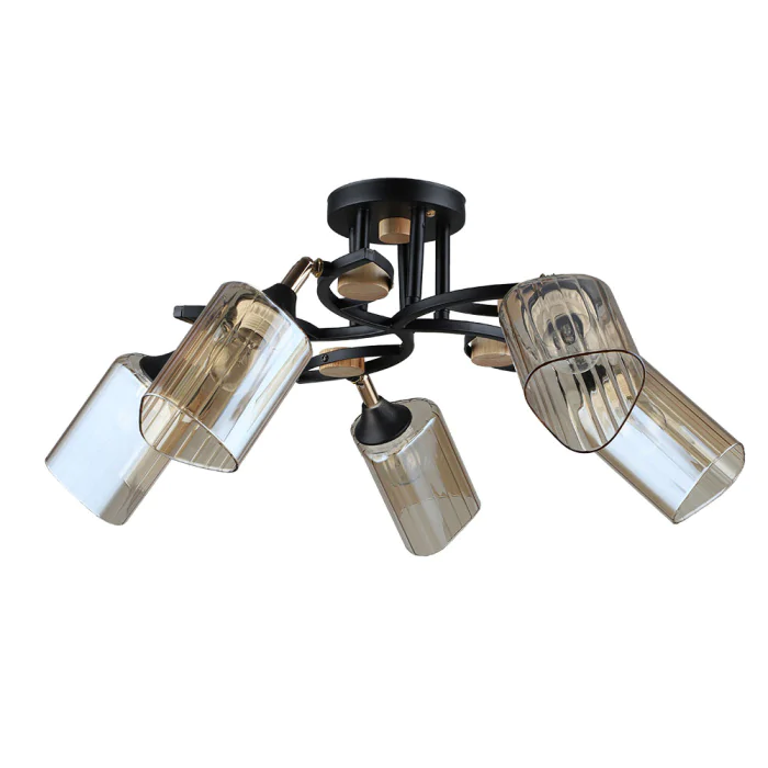 Светильник потолочный Arte Lamp GLAMORE A5076PL-5BK