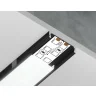 Алюминиевый профиль накладной 23.8*6 для светодиодной ленты до 20мм Ambrella light GP1800BK