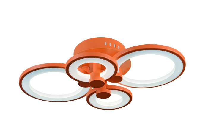 Потолочная люстра iLedex Ring A001/4 ORANGE