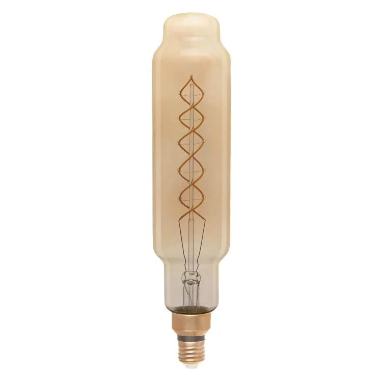 Лампа светодиодная филаментная Thomson E27 8W 1800K цилиндр прозрачная TH-B2177