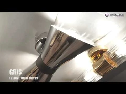 Бра Crystal Lux GRIS AP2 CHROME