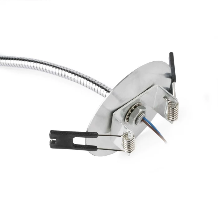 Настенный встраиваемый светильник LOKE-3 LED Chrome recessed lamp