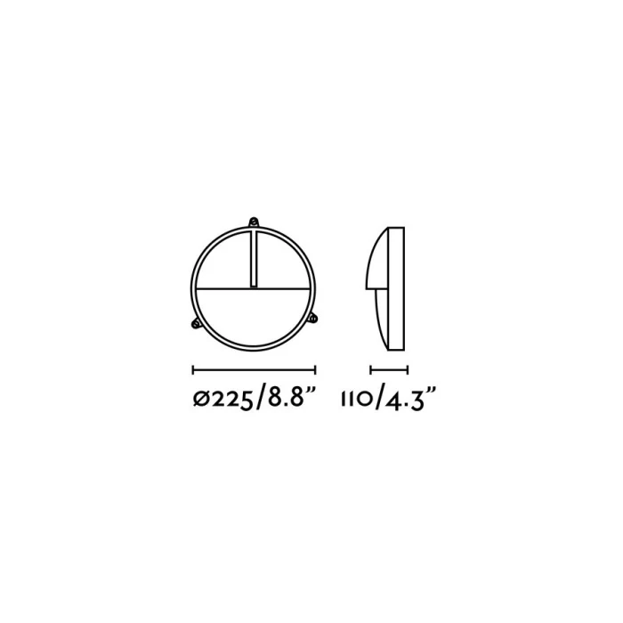 Настенный светильник TIMON Brass wall lamp