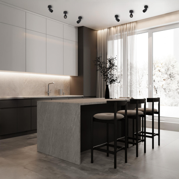 Встраиваемый светильник LOFT IT Comb 10330/D White Black