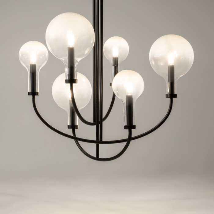 Люстра на штанге Maytoni Status MOD333PL-06B