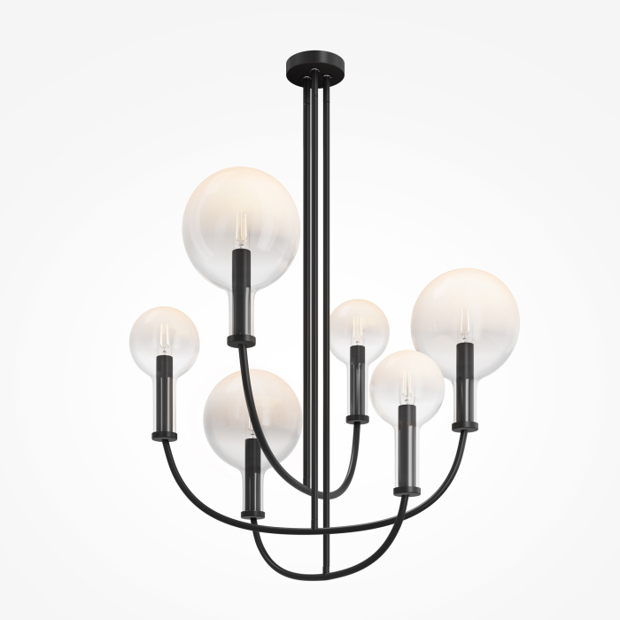 Люстра на штанге Maytoni Status MOD333PL-06B