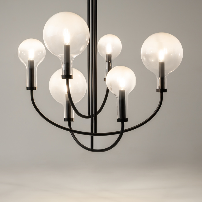 Люстра на штанге Maytoni Status MOD333PL-06B