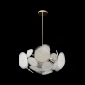 Люстра на штанге Crystal Lux DANDELION SP6 GOLD