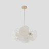 Люстра на штанге Crystal Lux DANDELION SP6 GOLD