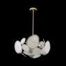 Люстра на штанге Crystal Lux DANDELION SP6 GOLD